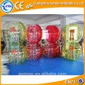 high quality new style cord lock inflatable bubble ball